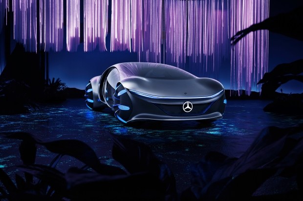 Шоу-кар Mercedes-Benz Vision AVTR доверился органической батаре