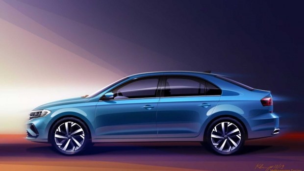 Skoda Rapid превратили в бюджетный VW: официальные изображения