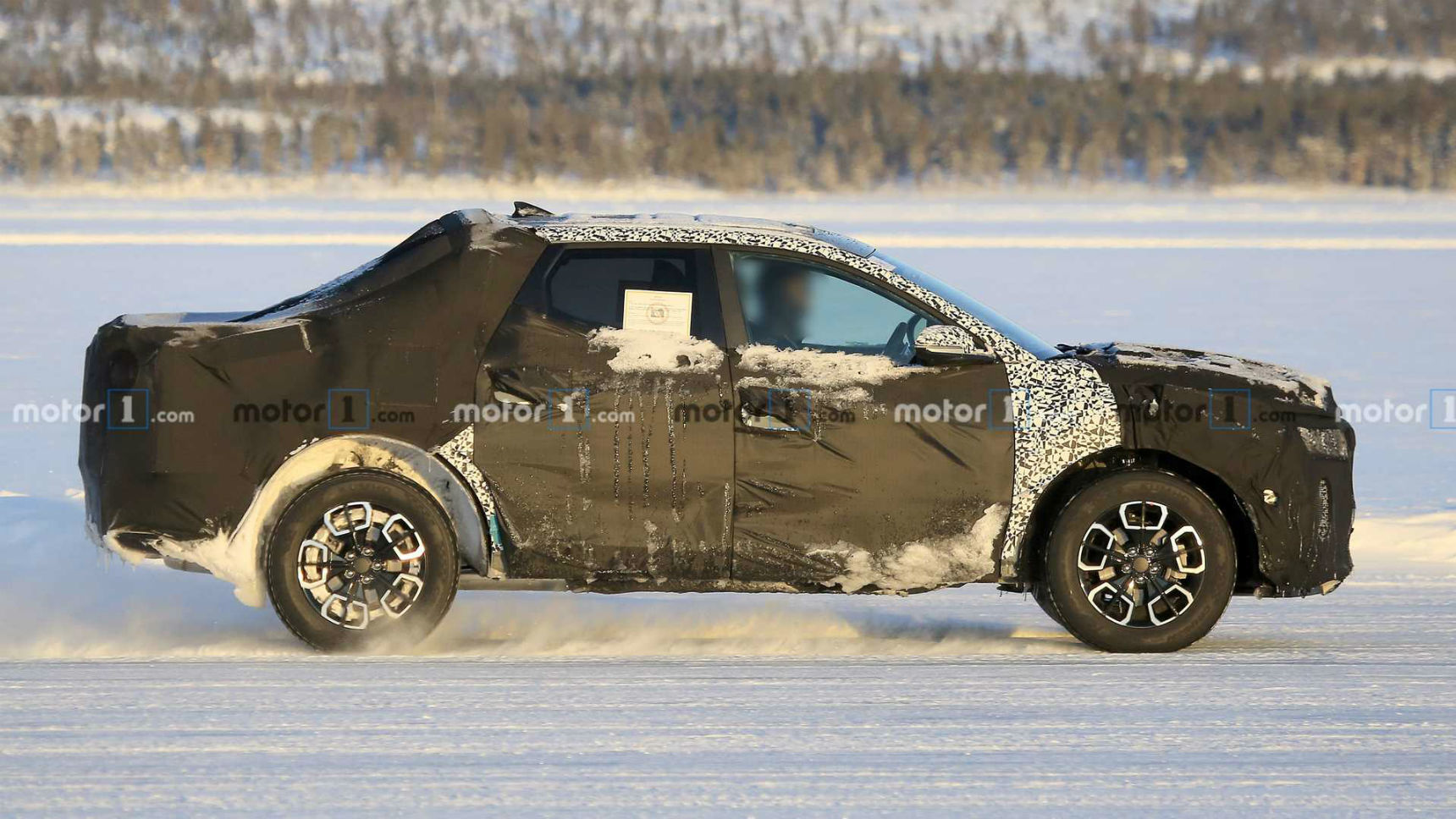 Hyundai приступил к тестам пикапа