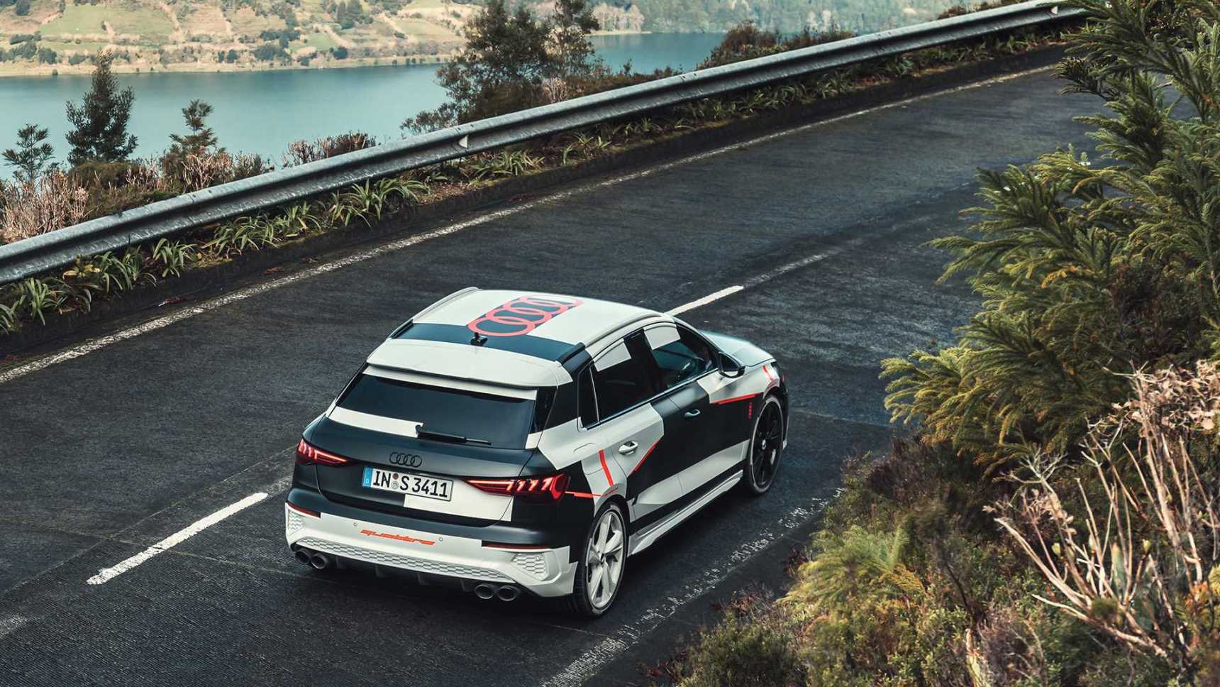 Audi обкатала S3 Sportback на Азорских островах