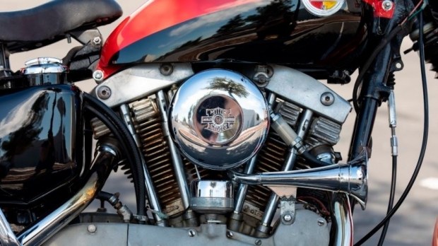 Отреставрированный Harley-Davidson Sportster 1-го поколения