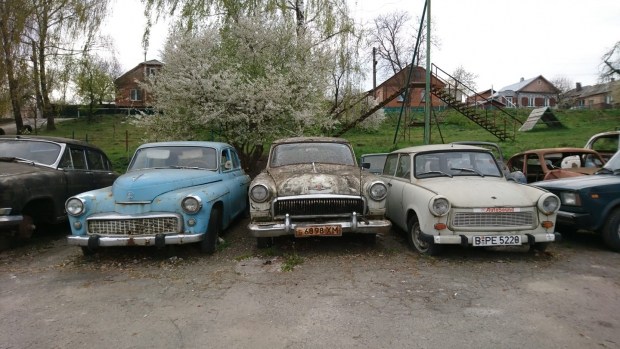 Забытое прошлое: кладбище ретро автомобилей в Украине
