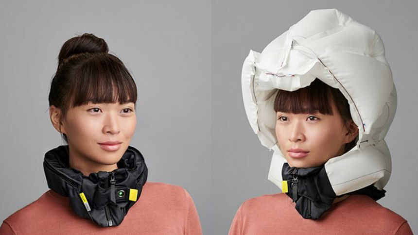 Шведы придумали надувной шлем для двухколесных