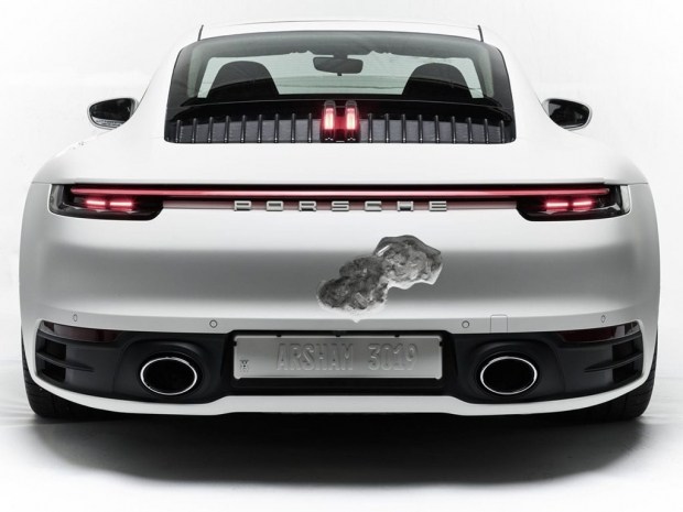 Новый Porsche 911 стал жертвой исскуства