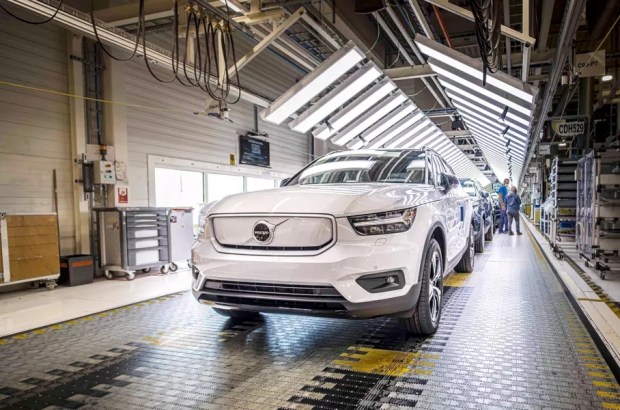 Первый электромобиль Volvo: запущено производство