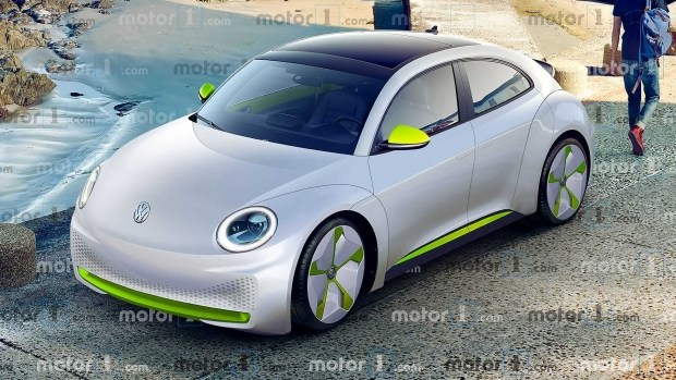 Электрокар с нотками ретро: каким может быть VW ID. Beetle