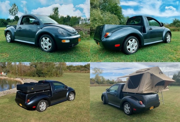 Жук на природе: VW New Beetle напомнил о себе