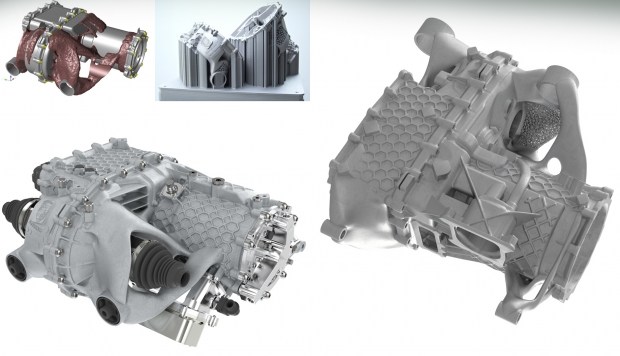 Porsche напечатала в 3D оптимизированный электропривод