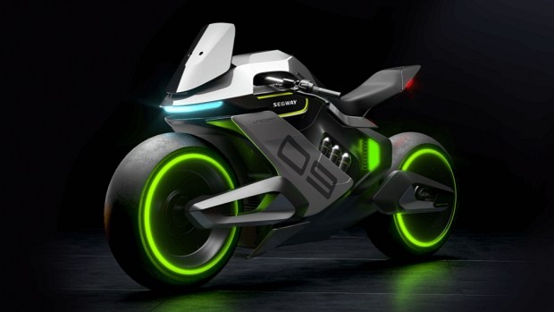 Водородный мотоцикл Segway Apex H2: «патроны» вместо заправки