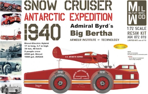 Почему американцы бросили легендарный вездеход «Снежный крейсер» в Антарктиде?