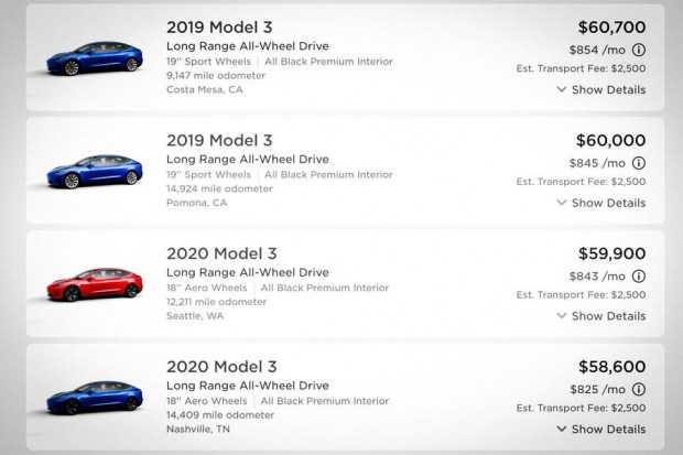 Почему б/у Tesla дороже новой?