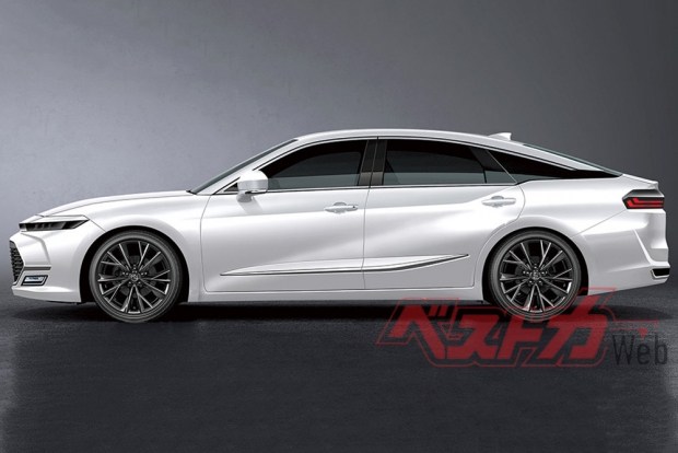 Toyota Crown возьмется за Audi A7 Sportback