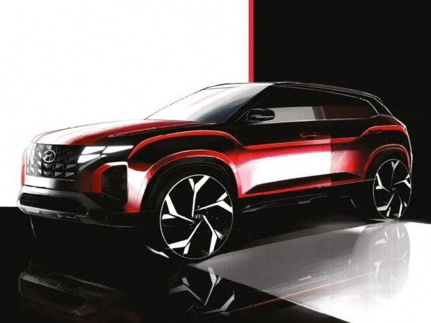 Hyundai готовит Creta с новым дизайном: первые изображения
