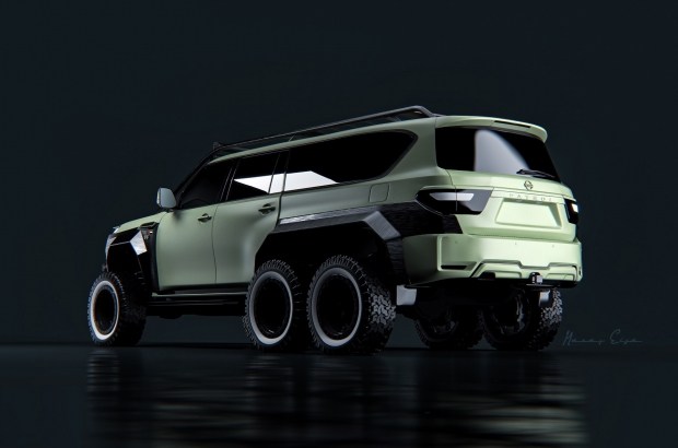 Nissan Patrol могут превратить в шестиколесного «монстра»