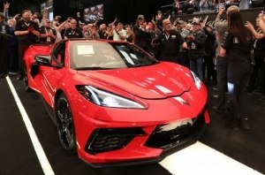 Первый Corvette Stingray С8 продан за 3 миллиона долларов