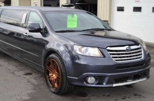 Десятилетний кроссовер Subaru превратили в лимузин