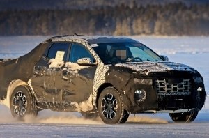 Пикап Hyundai впервые сфотографировали во время испытаний