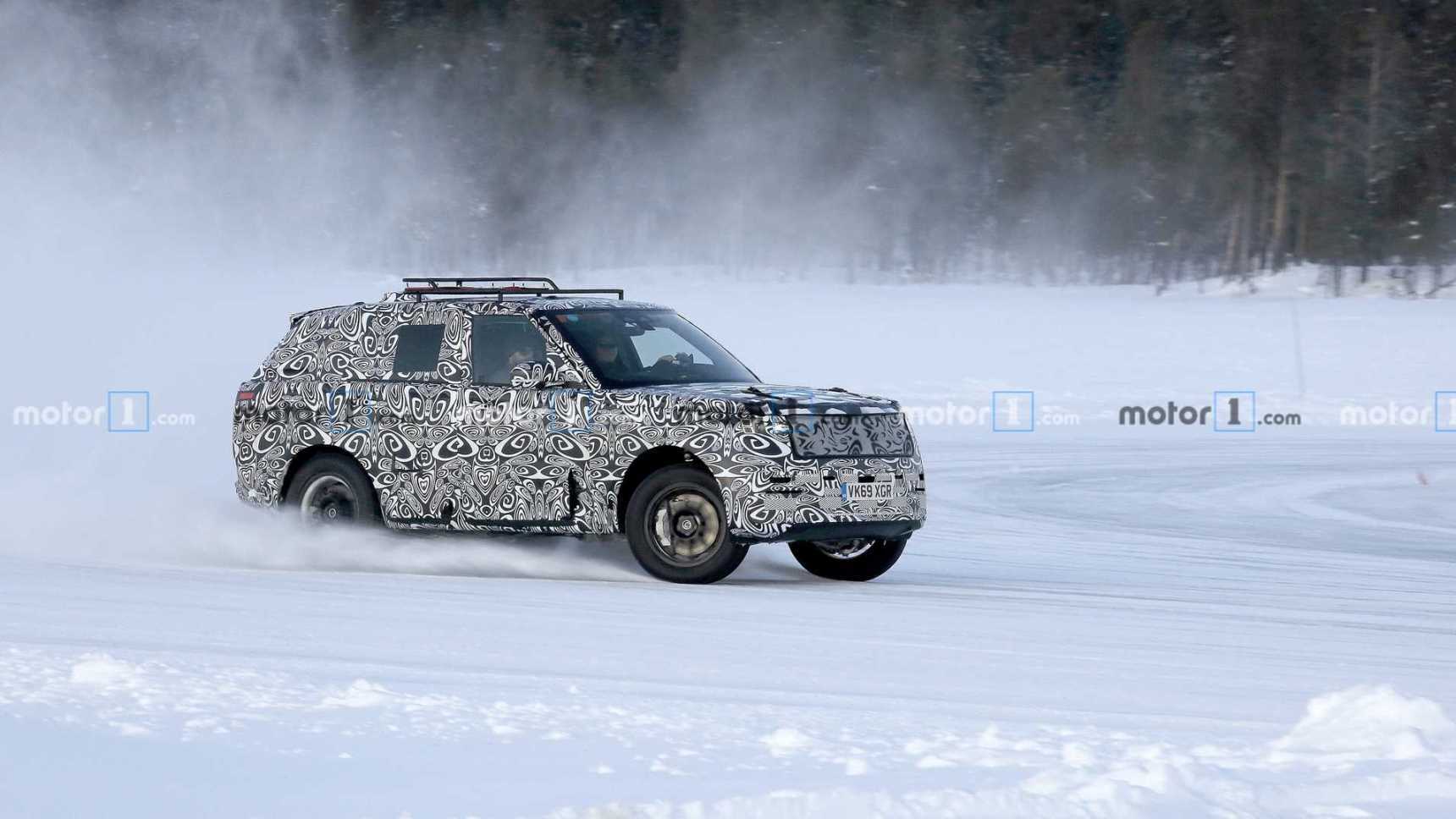Land Rover засветил новый Range Rover Sport на зимних тестах Land Rover засветил новый Range Rover Sport на зимних тестах