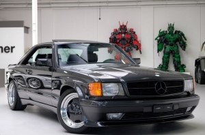 Редкое купе Mercedes-Benz 1989 года в идеальном состоянии выставила на продажу