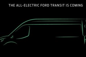 Ford поделилась тизером электрического Transit