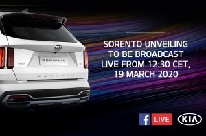Новое поколение KIA Sorento презентуют онлайн