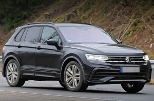 Попался! Обновленный Tiguan без камуфляжа