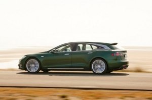 Единственный в своем роде универсал Tesla выставлен на продажу