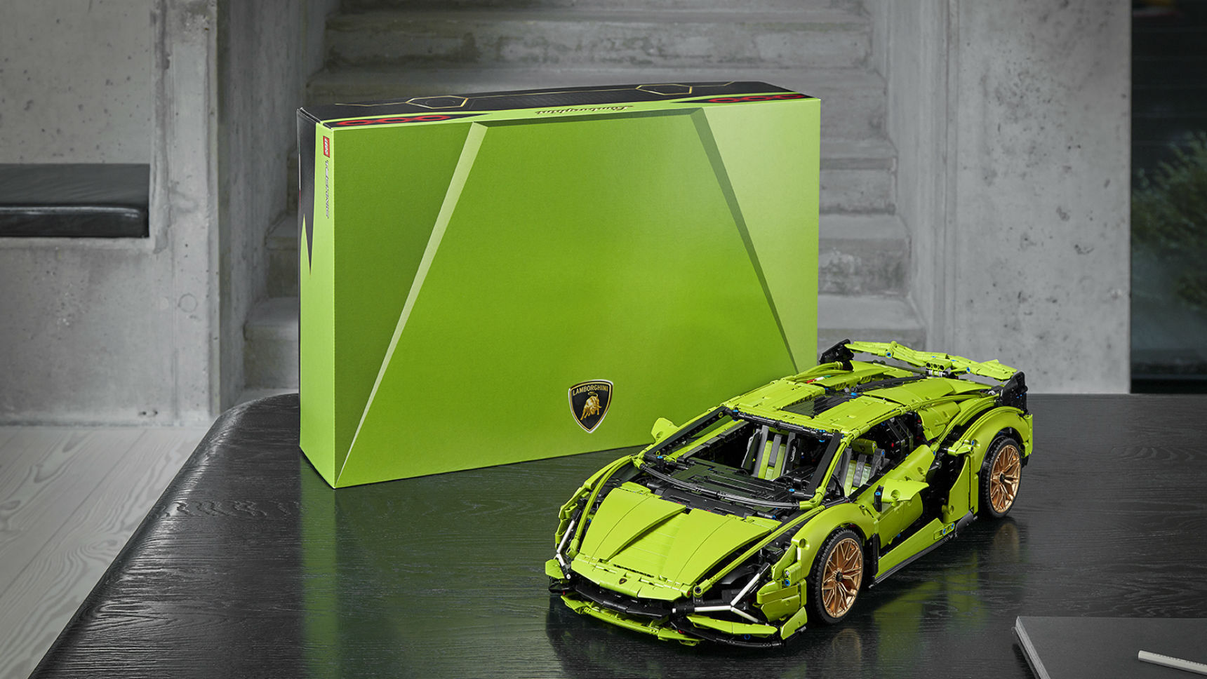 Lamborghini представил эксклюзивный конструктор