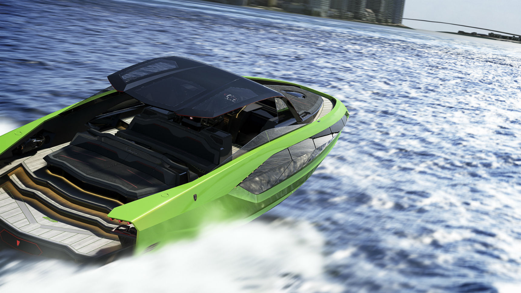 Lamborghini построил яхту в стиле Sian