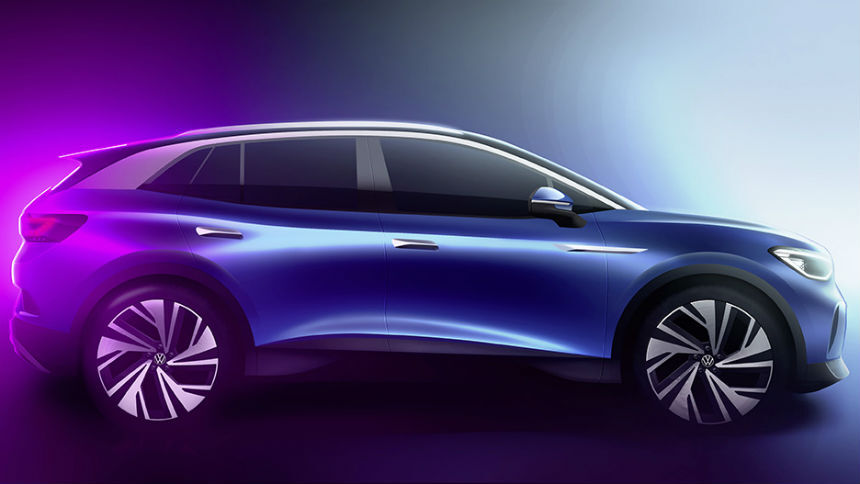 Volkswagen показал дизайн нового электро-кросса