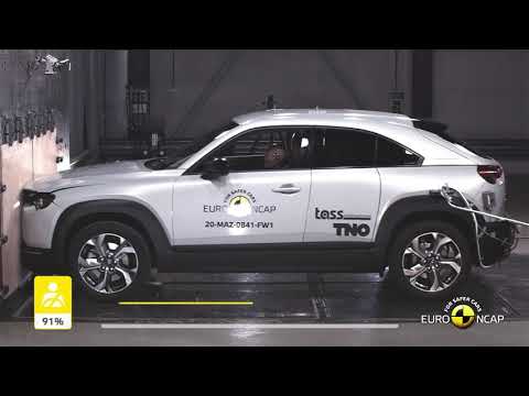 Видео: Mazda MX-30 оказалась невероятно прочной Видео: Mazda MX-30 оказалась невероятно прочной