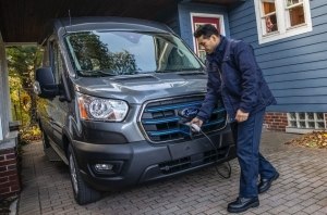 Ток транзитом: Ford представил электрический фургон