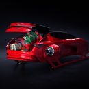Lexus построил реактивные сани для Санты