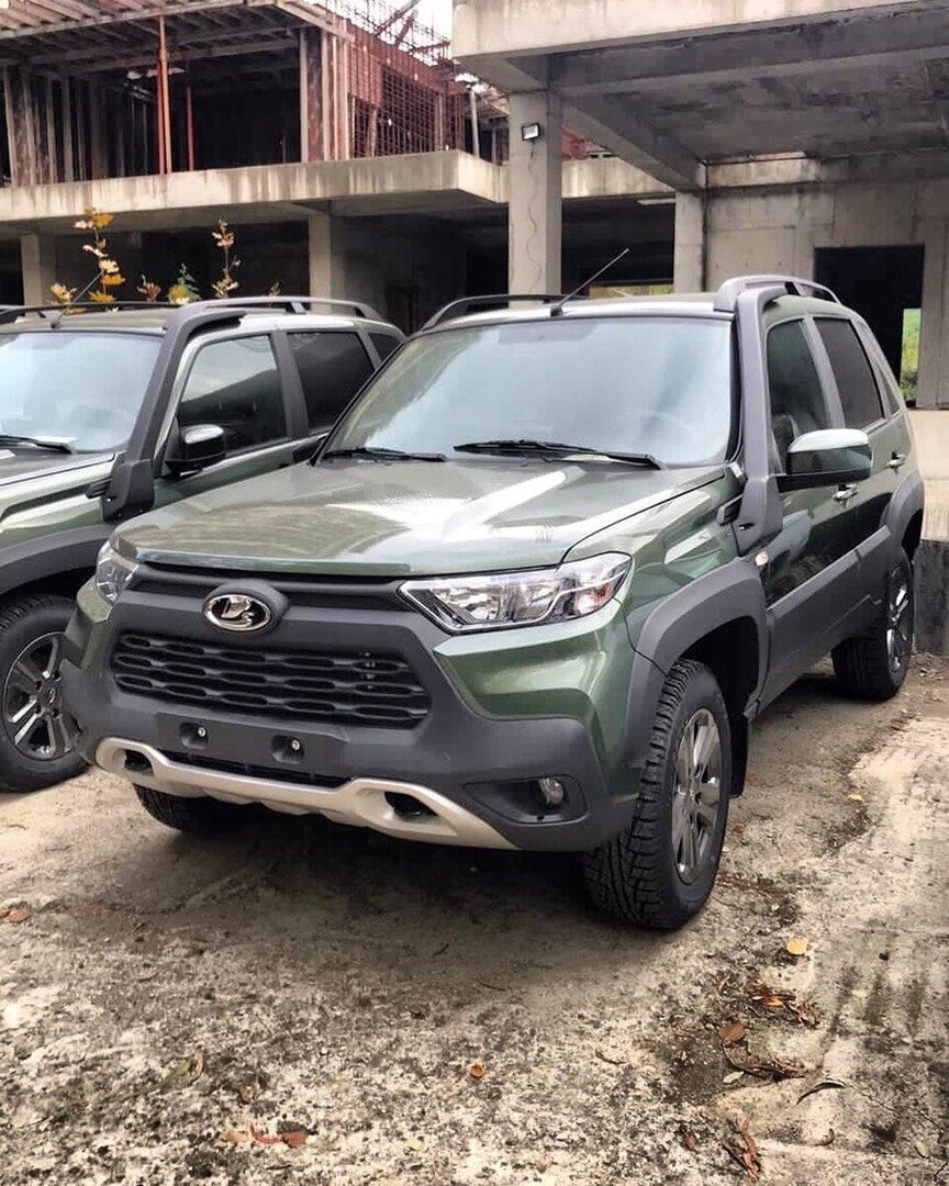 Опубликован первый снимок новой Lada Niva