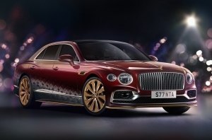 Bentley вместо оленей: британцы подготовили седан для Санта-Клауса