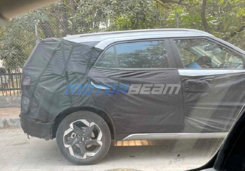 Hyundai Creta в Индии отрастил странный хвост