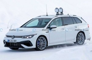 Не удивил: универсал Golf R снял камуфляж Не удивил: универсал Golf R снял камуфляж
