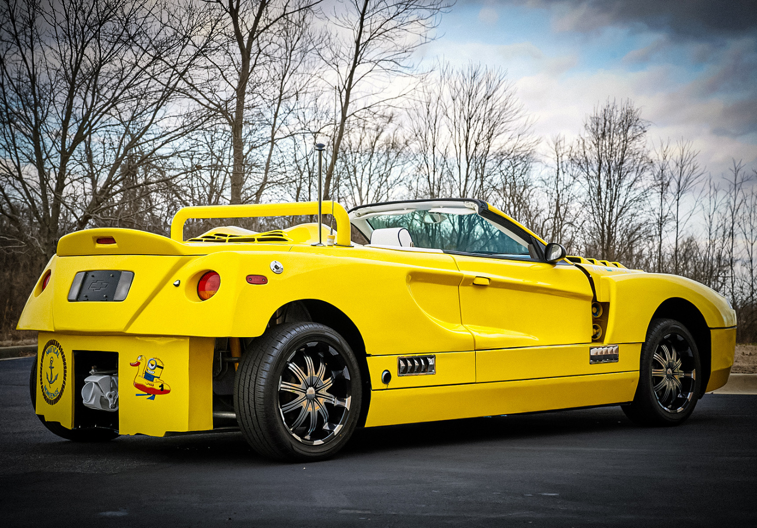 На продажу выставили суперкар-амфибию с мотором от Chevrolet Corvette