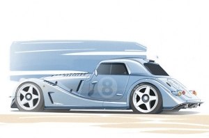 Morgan Plus 8 GTR: лимтированная серия спорткара