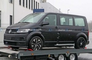Multivan R? На тестах замечен прототип «раздутого» VW T6
