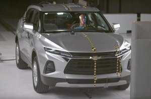 Краш-тест нового Chevrolet Blazer: подвели «маргинальные» фары