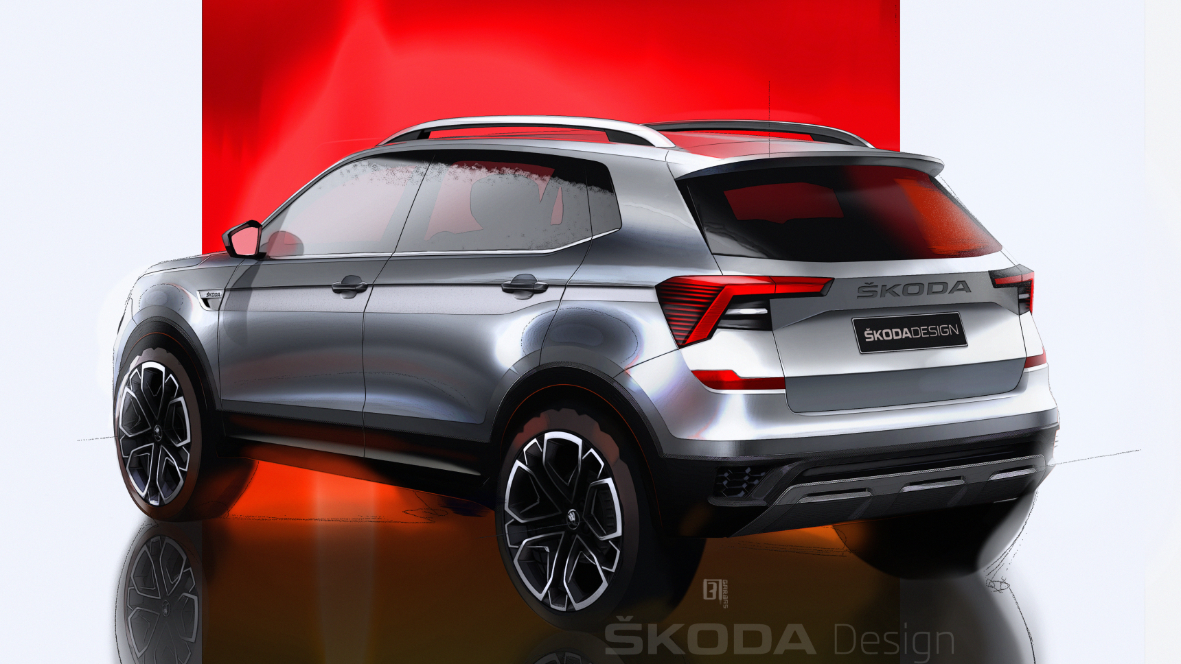 Skoda раскрыла внешность кроссовера Kushaq