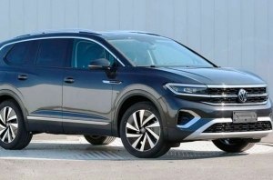 Первые снимки самого большого кроссовер от Volkswagen Первые снимки самого большого кроссовер от Volkswagen