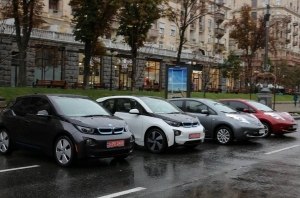Средний возраст «украинских» электромобилей
