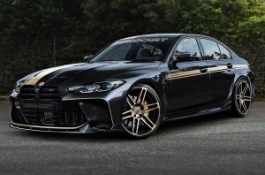 Ателье Manhart запрягло в BMW M3 и M4 больше 600 «лошадей»