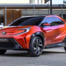 Toyota представила стильный кросс-хэтч с экшн-камерой в зеркалах