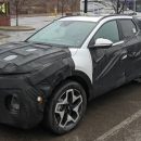 Новейший пикап Hyundai попал на видео Новейший пикап Hyundai попал на видео