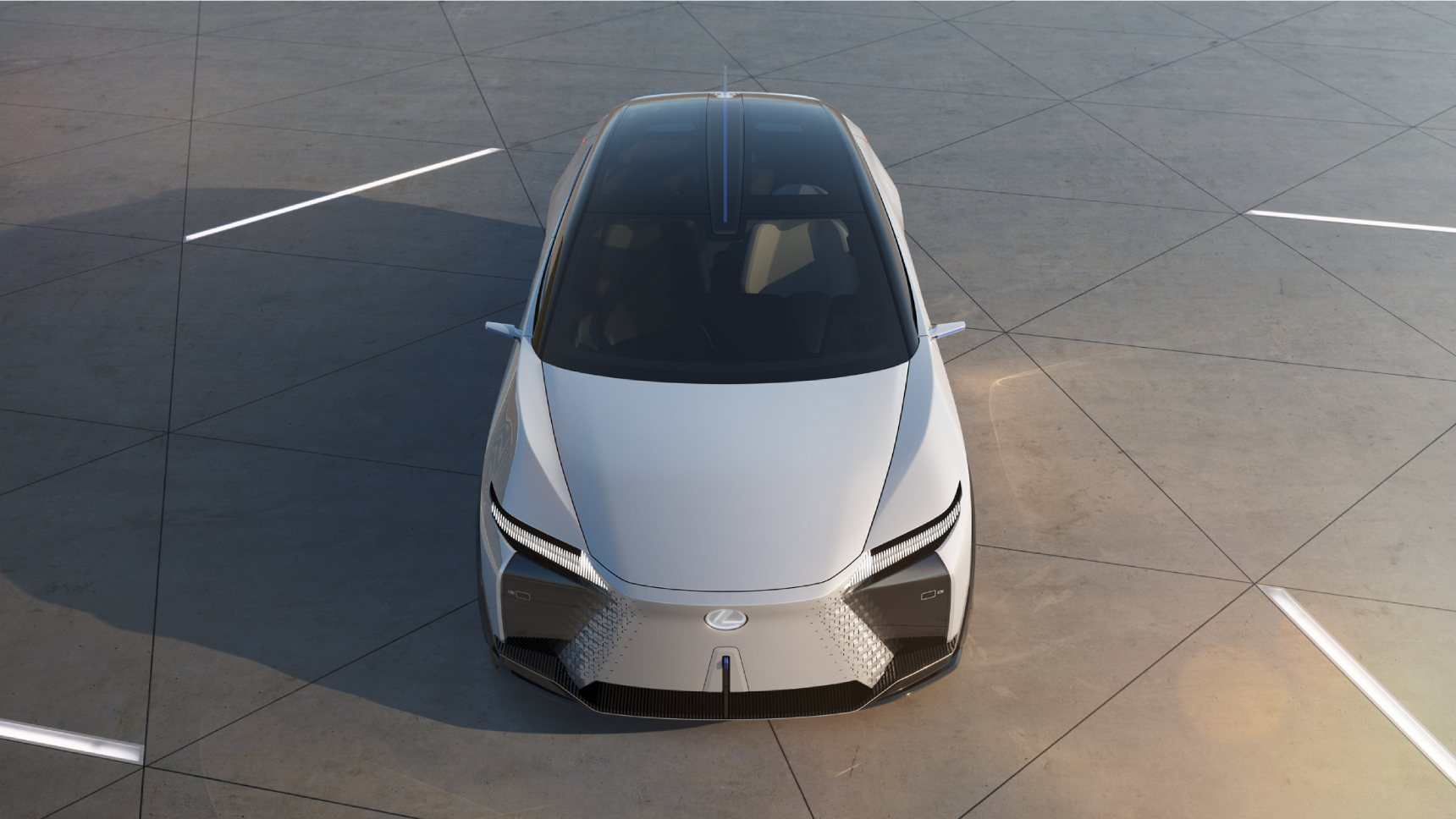 Lexus представил роскошный LF-Z со штурвалом и электрохромной крышей