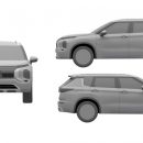 В России запатентован новый Mitsubishi Outlander