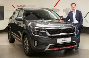 KIA Seltos с новым лого